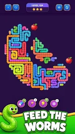 Worm Maze: Logic Puzzle Image