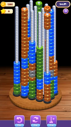 Nut Stack：Sort Puzzle Image