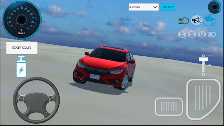 Honda Civic Car Game Image