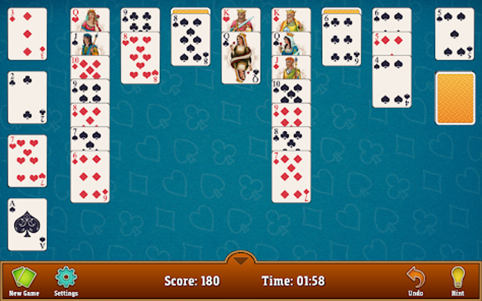 Simple Solitaire screenshot