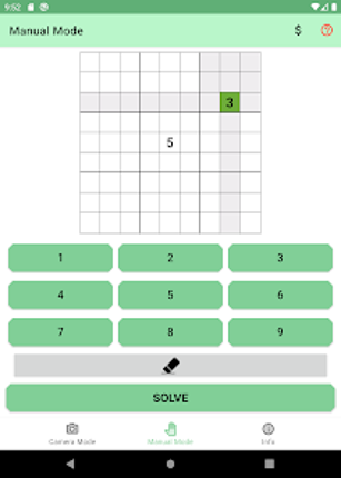 Sudoku Solver (Camera) screenshot