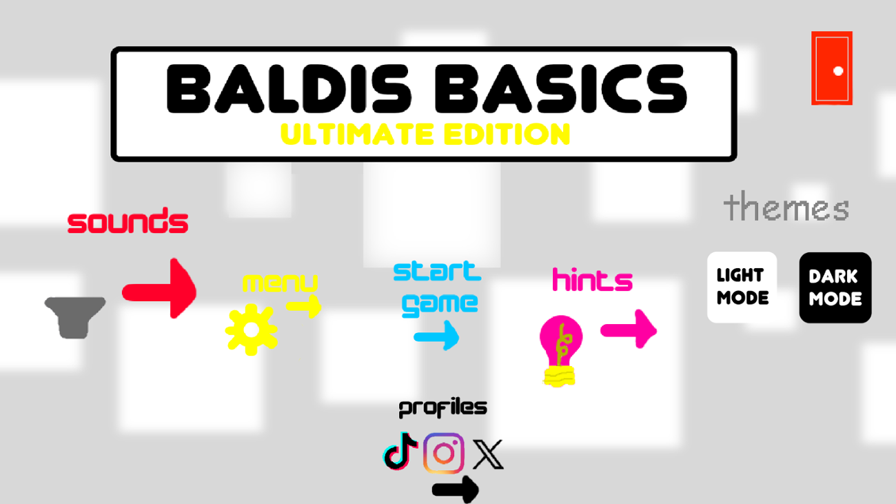 Games like Baldi's basics ultimate version