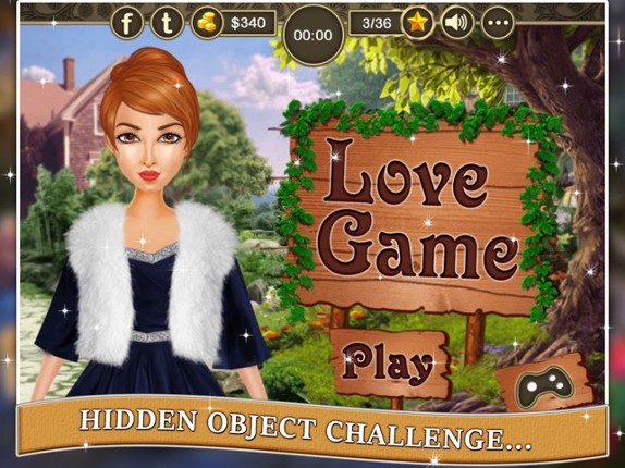 Love Game - Hidden Objects game for kids and adults screenshot