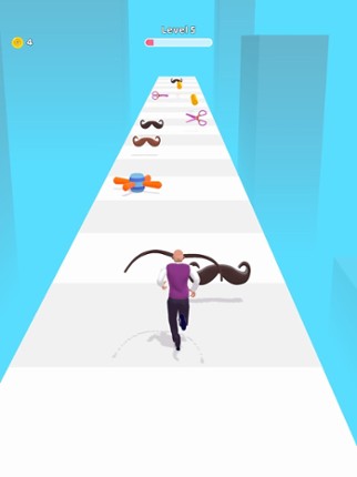 Mustache Run screenshot
