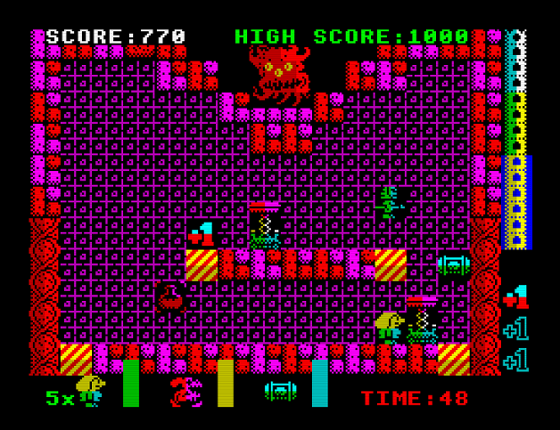 POWER OF YADDITH (ZX Spectrum) Image