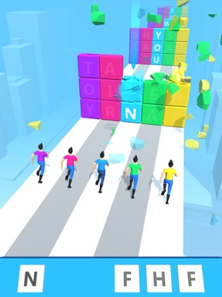 Words Run 3D screenshot