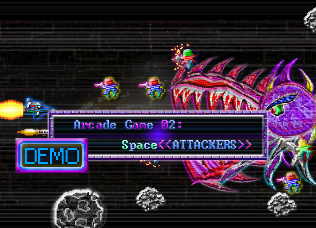Games like Arcade Game 02: Space Attackers!!