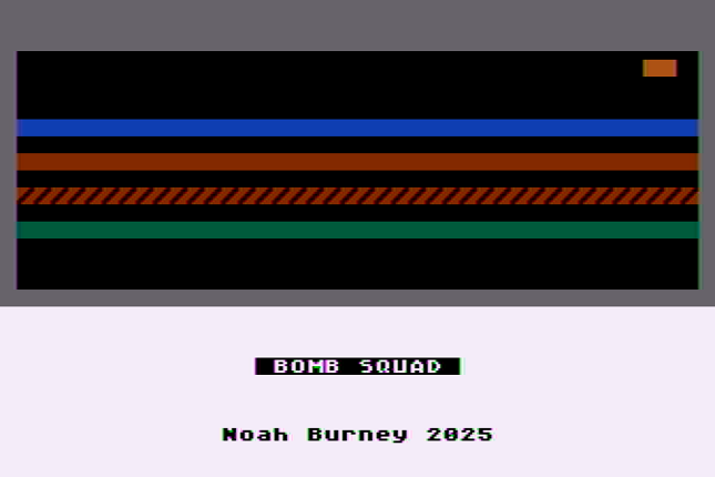 Bomb Squad (Atari 8 Bit) by Noah Burney Image