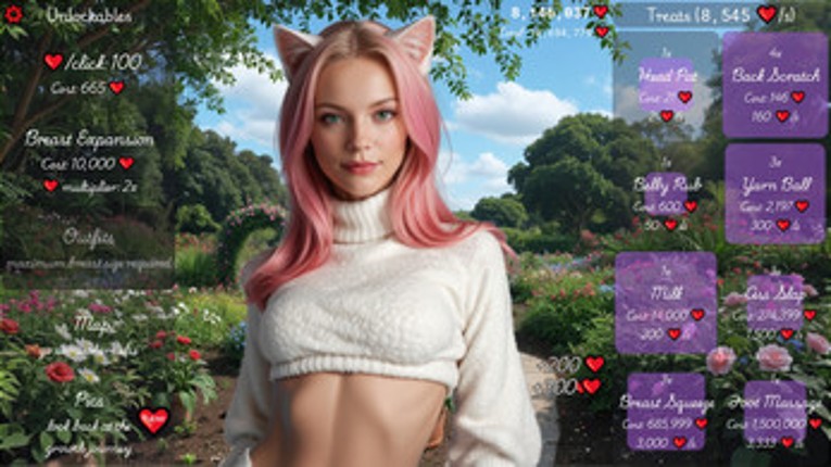 Cat Girl Expansion Clicker screenshot