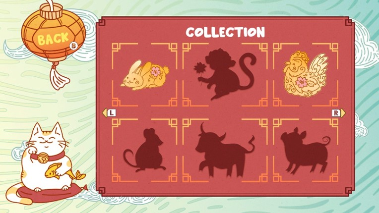 Cats Visiting Lunar New Year Image