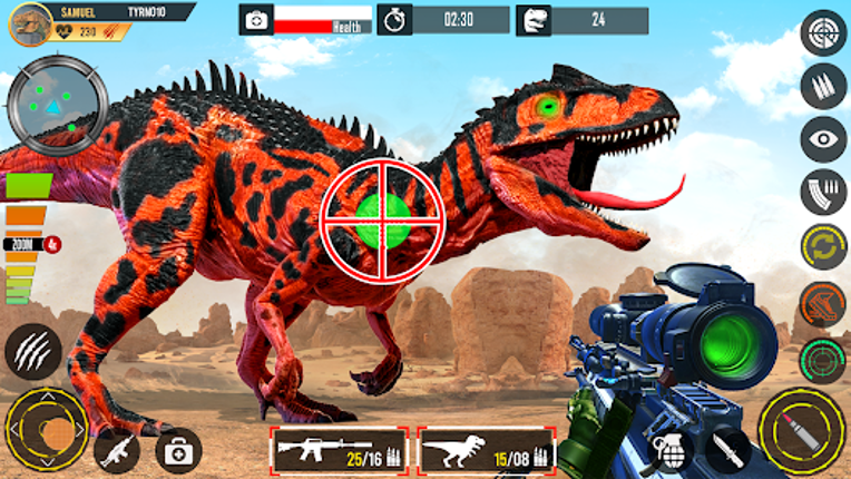 Real Dino Hunting Gun Games screenshot