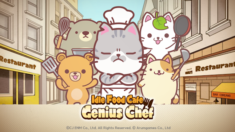 Idle Food Cafe : Genius Chef screenshot