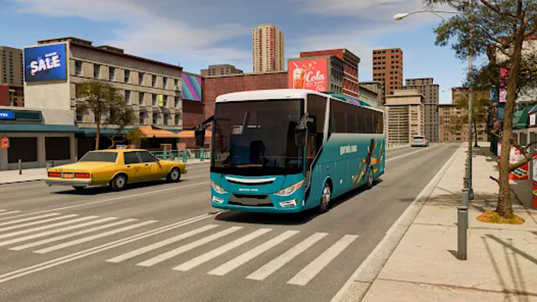 Modern Bus Simulator Games 3D Image
