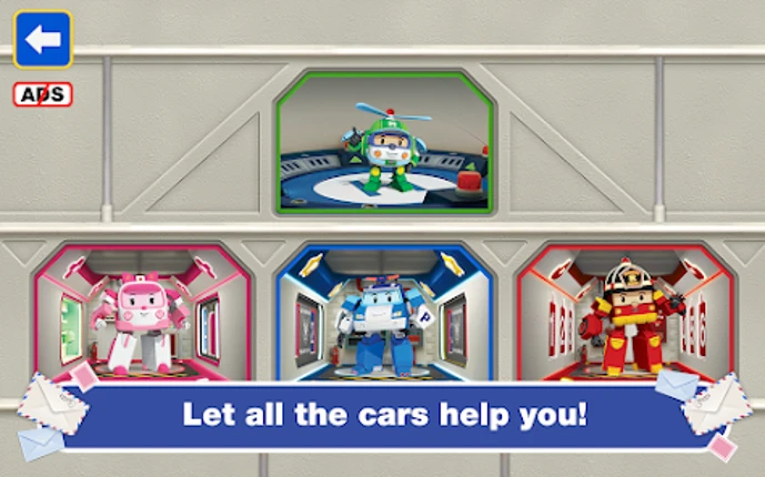 Robocar Poli: Postman Games! screenshot