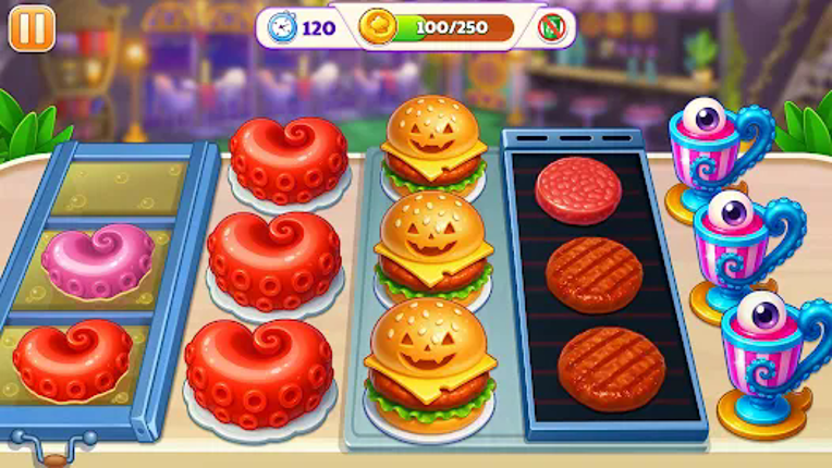Halloween Madness Cooking Game screenshot