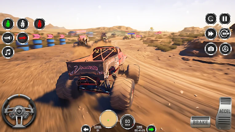 Monster Truck Simulator Game screenshot