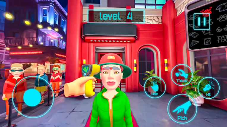 Club Security Simulator Game screenshot