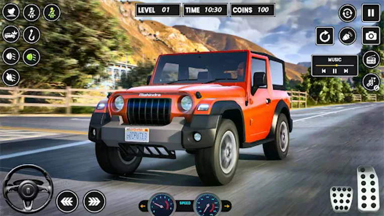 Offroad Jeep Driving:Jeep Game screenshot