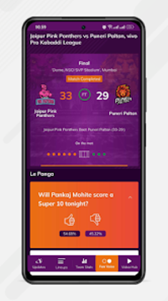 Pro Kabaddi Official App Image