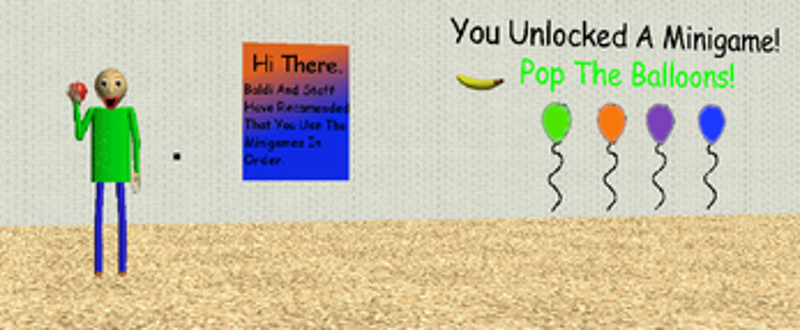 Baldi's Basics In Minigames Remastered screenshot