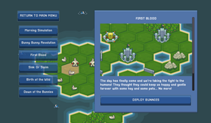 Fluffland: Dawn of the Bunnies screenshot