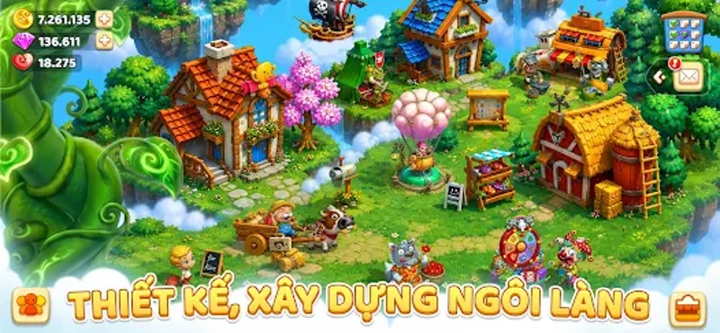 Khu Vườn Trên Mây - Trồng Cây screenshot