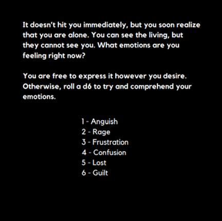 HOW LONELY IT IS TO BE A GHOST Image