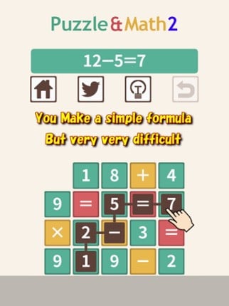 Puzzle&amp;Math2 Brain Training screenshot