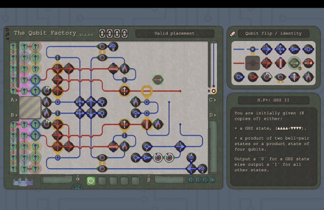 The Qubit Factory screenshot