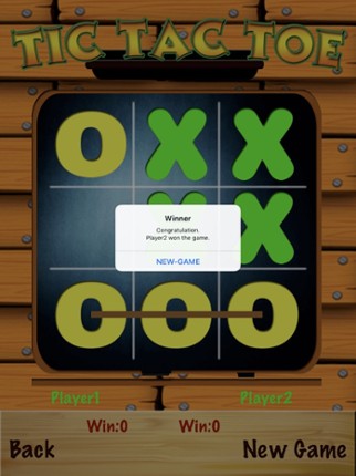 TicTacToe - One &amp; Two Player screenshot