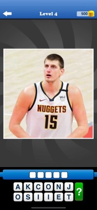 Whos the Player Basketball App screenshot