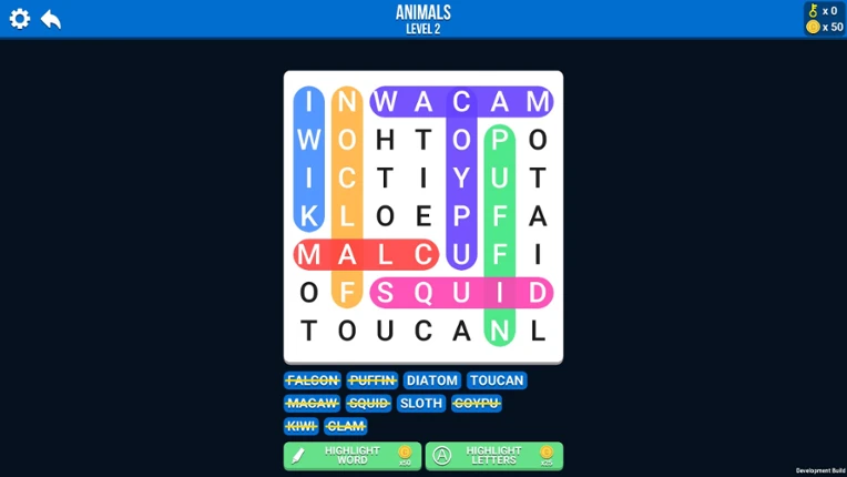 Word Search Brain Game Image