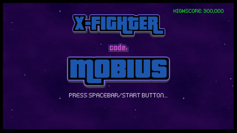 X - Fighter code: Mobius Game Cover