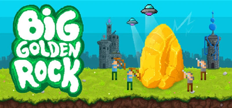 Big Golden Rock Image