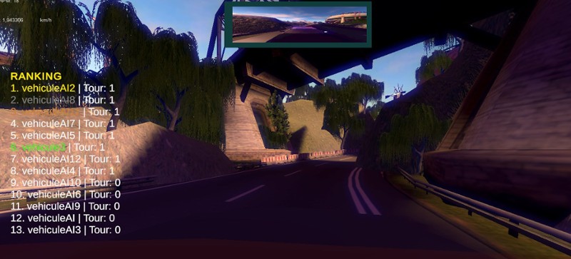 car game in the forest 4 screenshot