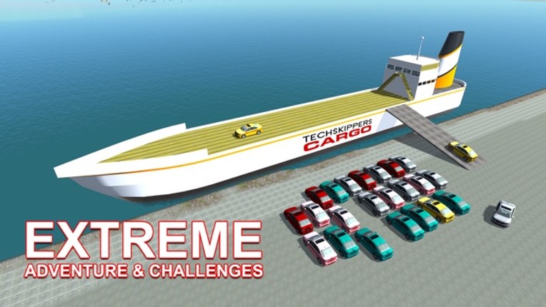 Cargo Ship Car Transporter – Drive truck &amp; sail big boat in this simulator game screenshot