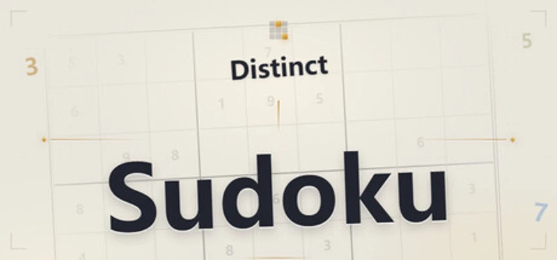 Distinct Sudoku Image