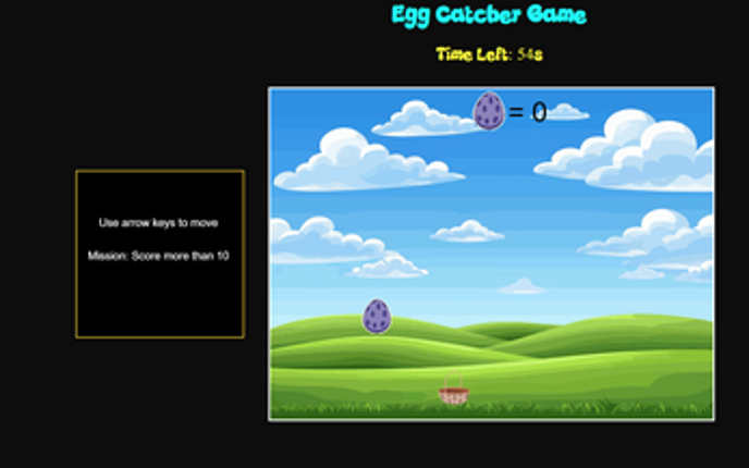 Egg Catcher HTML5 Game Image