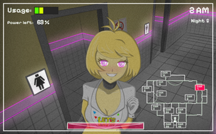 Five Nights in Anime: Glamour Nights screenshot