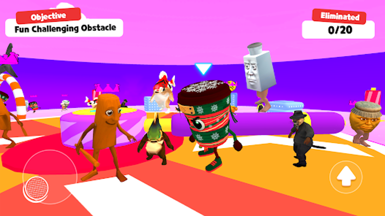 Silly Guys Race: Fall & Run screenshot