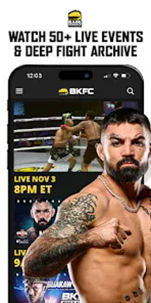 Bare Knuckle BKFC screenshot