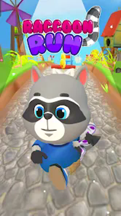 Raccoon Fun Run: Running Games Image