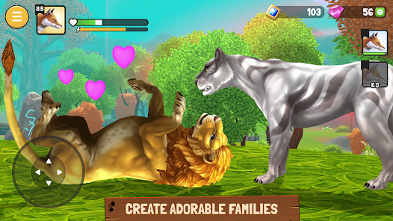 Animal Kingdoms: Wolf Sim MMO screenshot