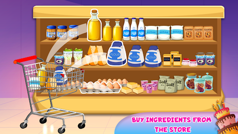 Baking cake master games Image