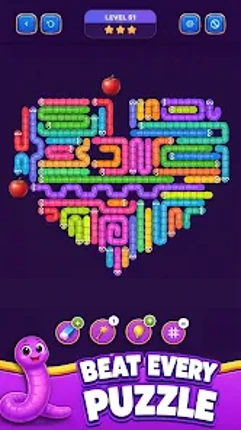 Worm Maze: Logic Puzzle Image