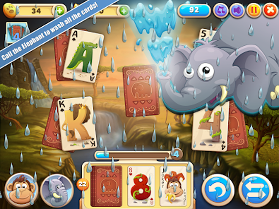 Solitaire Safari screenshot