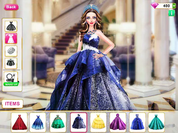 Fashion Game Makeup & Dress up screenshot