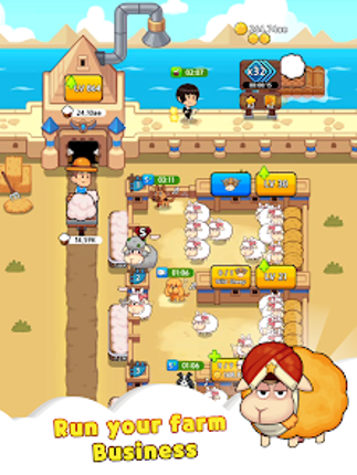Sheep Farm : Idle Game screenshot
