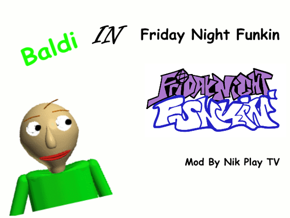 Baldi In Friday Night Funkin Game Cover