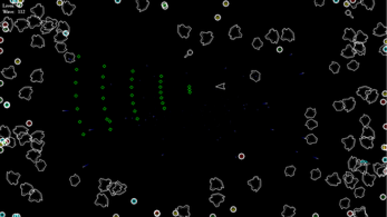 Asteroids screenshot